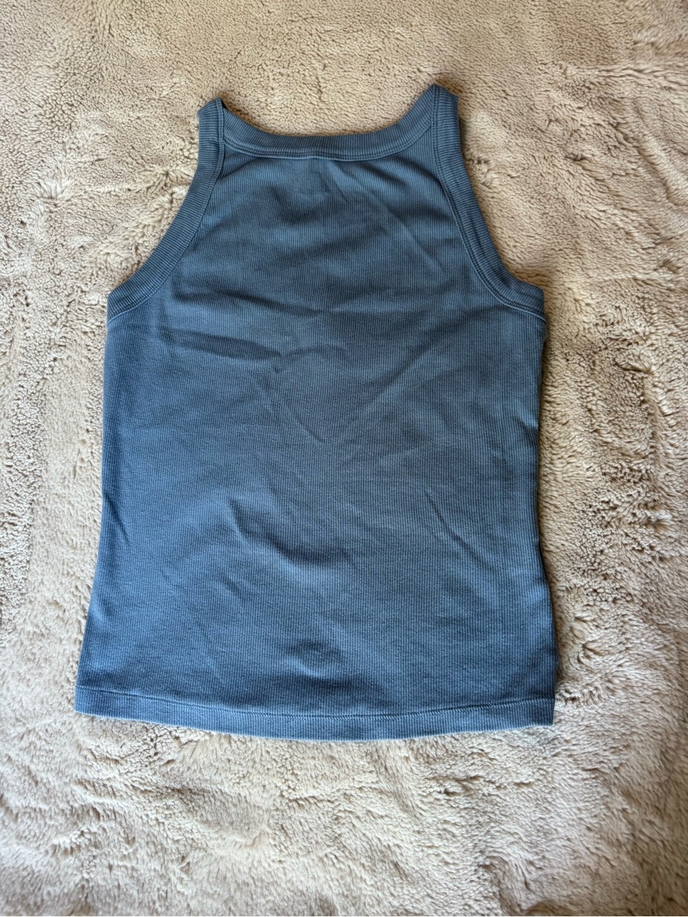 Pilcro (Anthropologie) high neck ribbed tank. Size medium - Picture 8 of 8